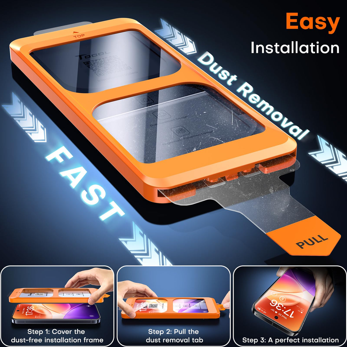 TOCOL for Pixel 9 Screen Protector