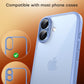TOCOL Camera Lens Protector for iPhone 17 Tempered Glass HD Individual Scratch Resistant Camera Cover Accessories Case Friendly 2 Pack（Light Blue）