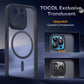 TOCOL for iPhone 14 Pro Max Case, Compatible with MagSafe, Black
