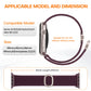 TOCOL Compatible with Apple Watch Bands for Women Men Braided Stretchy Band