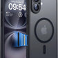 TOCOL Magnetic for iPhone 16 Case 6.1-Inch, Fit for MagSafe, Upgraded [Full Camera Protection], [14FT Military Grade Drop Tested] Shockproof Slim Translucent Matte Back Phone Cover