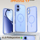 TOCOL for iPhone 17 Case, Compatible with MagSafe, Light Blue