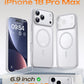 TOCOL for iPhone 18 Pro Max Case, Compatible with MagSafe, White