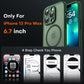 TOCOL for iPhone 13 Pro Max Case, Compatible with MagSafe, Alpine Green