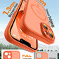 TOCOL for iPhone 13 Case, Compatible with MagSafe, Orange