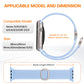 TOCOL Compatible with Apple Watch Bands for Women Men Braided Stretchy Band