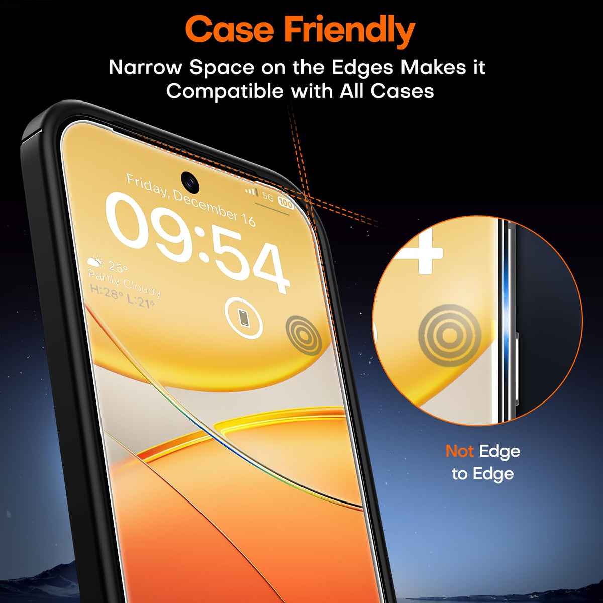 TOCOL for Google Pixel 11 Pro XL Screen Protector, Clear