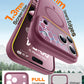 TOCOL for iPhone 17 Pro Case, Compatible with MagSafe, Plum