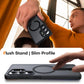 TOCOL for Samsung Galaxy S25 Ultra Case with Stand, Fit for MagSafe, Black