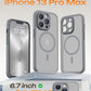TOCOL for iPhone 13 Pro Max Case, Compatible with MagSafe, Gray