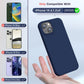 TOCOL for iPhone 14 Case, Slim Silicone Case for 14 6.1 Inch, Precise Fit, Anti-Slip, Drop Protection, Blue