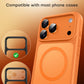 TOCOL Camera Lens Protector for iPhone 17 Pro Max/iPhone 17 Pro Tempered Glass HD Individual Scratch Resistant Camera Cover Accessories Case Friendly 2 Pack（Orange）