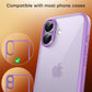 TOCOL Camera Lens Protector for iPhone 17 Tempered Glass HD Individual Scratch Resistant Camera Cover Accessories Case Friendly 2 Pack（Light Purple）