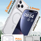 TOCOL for iPhone 18 Pro Case, Compatible with MagSafe, White