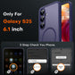 TOCOL for Samsung Galaxy S25 Case, Compatible with MagSafe, Midnight Purple