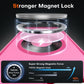 TOCOL for iPhone 17e Case, Compatible with MagSafe, Hot Pink