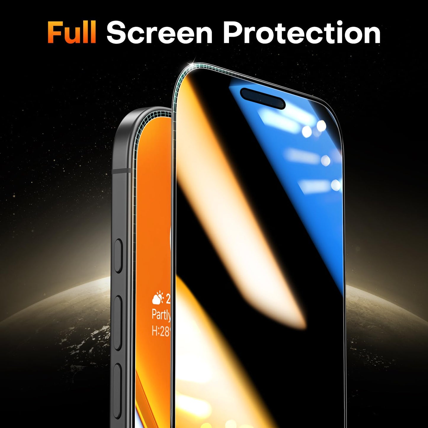 TOCOL for iPhone Air Privacy Screen Protector