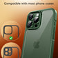 TOCOL Camera Lens Protector for iPhone 13 Pro Max/iPhone 13 Pro Tempered Glass HD Individual Scratch Resistant Camera Cover Accessories Case Friendly 2 Pack（Alpine Green）