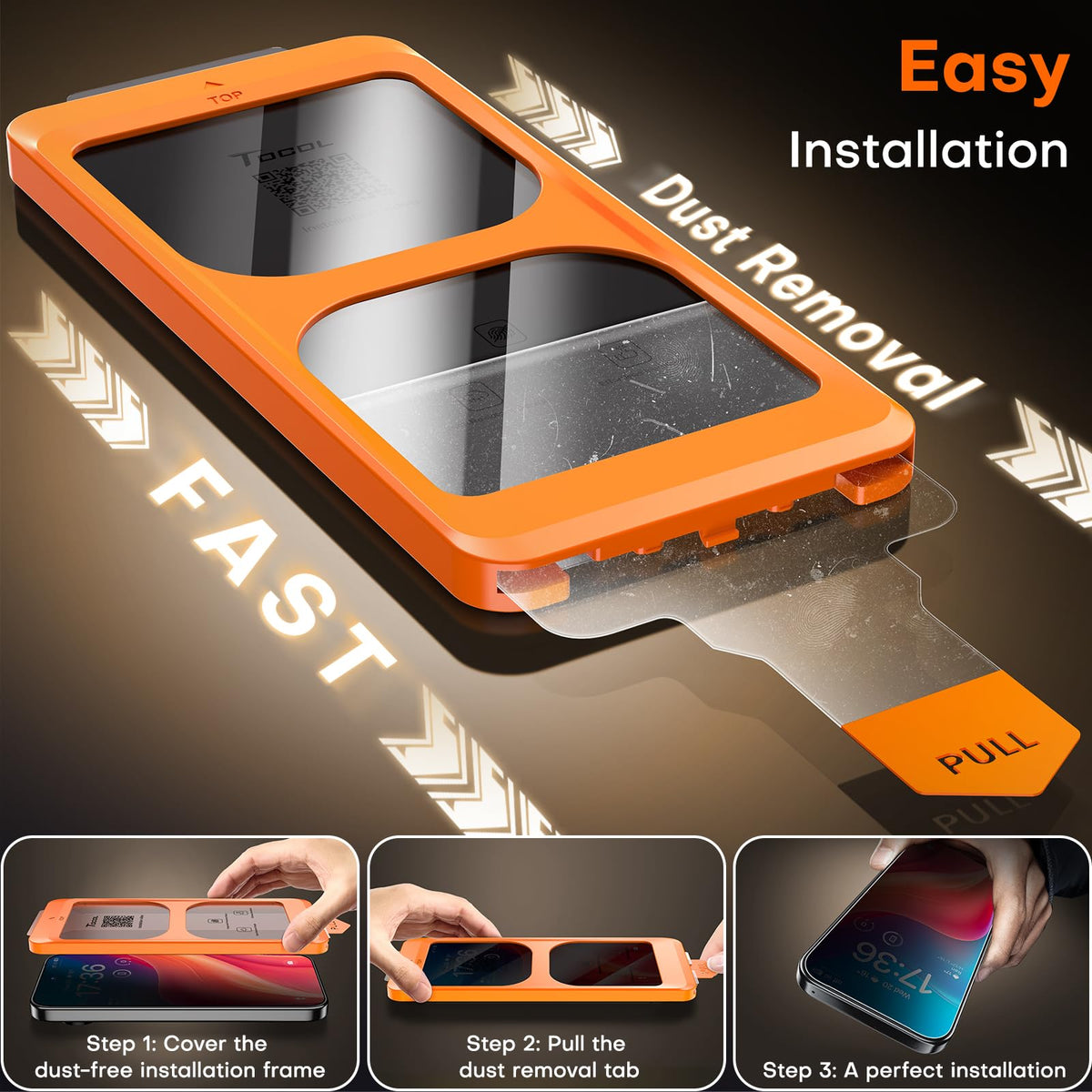 TOCOL for Pixel 10 Pro XL Privacy Screen Protector