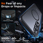 TOCOL for Samsung Galaxy S24 FE Case, Compatible with MagSafe, Black