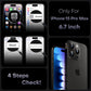 TOCOL for iPhone 15 Pro Max Case, Compatible with MagSafe, Black