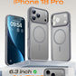 TOCOL for iPhone 18 Pro Case, Compatible with MagSafe, Gray