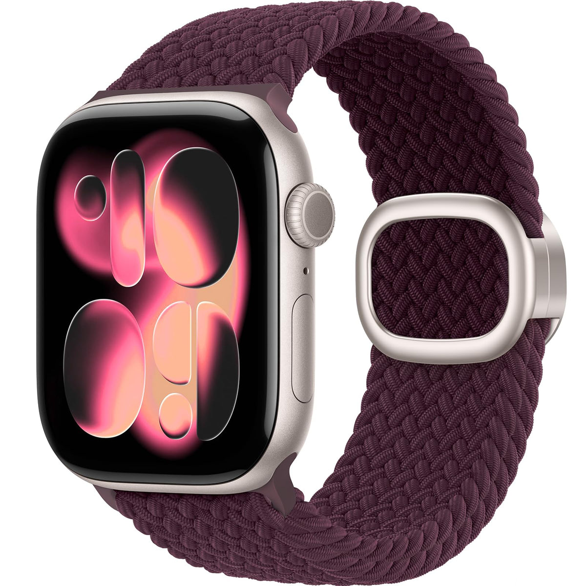 TOCOL Compatible with Apple Watch Bands for Women Men Braided Stretchy Band