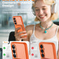 TOCOL for Samsung Galaxy S26 Case, Compatible with MagSafe, Orange