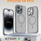 TOCOL for iPhone 14 Pro Case, Compatible with MagSafe, Gray