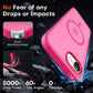 TOCOL for iPhone 17e Case, Compatible with MagSafe, Hot Pink