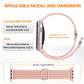 TOCOL Compatible with Apple Watch Bands for Women Men Braided Stretchy Band