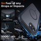 TOCOL for iPhone 17e Case, Compatible with MagSafe, Black