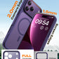 TOCOL for iPhone 18 Pro Max Case, Compatible with MagSafe, Midnight Purple