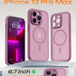 TOCOL for iPhone 13 Pro Max Case, Compatible with MagSafe, Lilac Purple