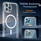 TOCOL Magnetic for iPhone 12 Pro Max Case Clear, Upgraded Full Camera Protection, Compatible with Magsafe, Drop Protection, Phone Cover for iPhone 12 Pro Max 6.7 inch (Clear)