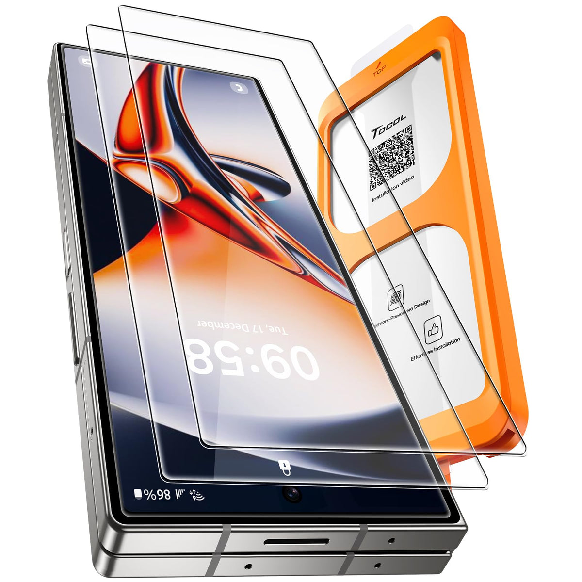 TOCOL for Samsung Galaxy Z Fold 7 Screen Protector