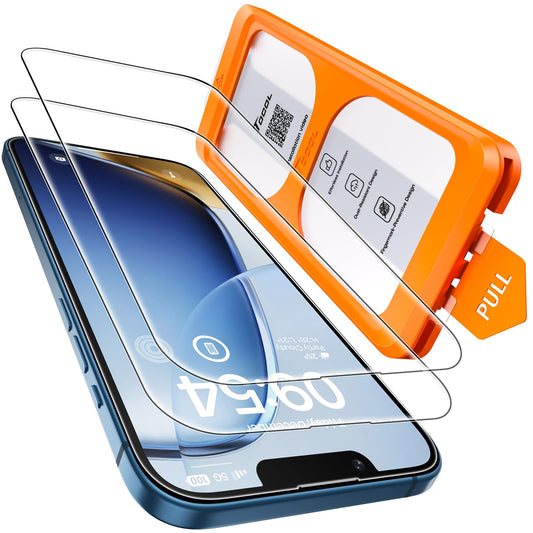 TOCOL for iPhone 13 Mini Screen Protector, Clear