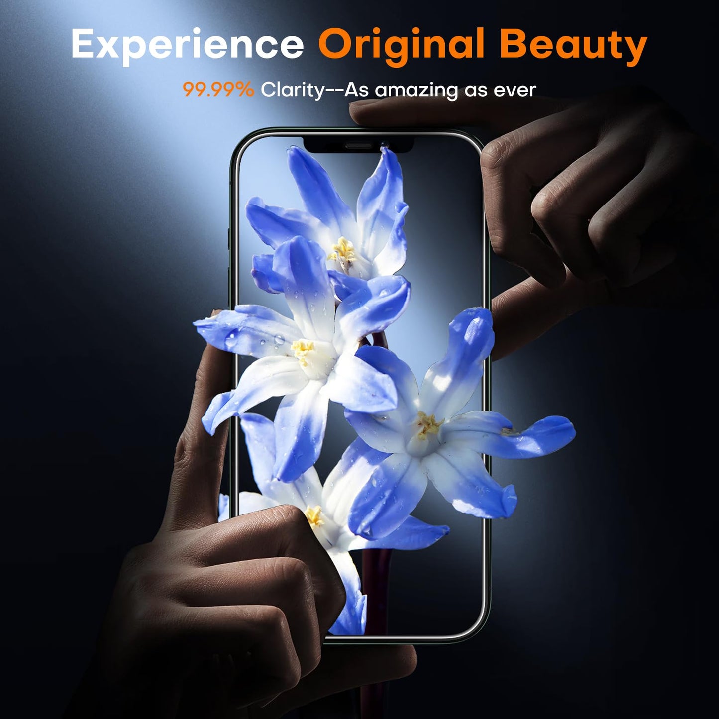 TOCOL for iPhone 11 Pro/Xs/X Screen Protector, Clear