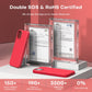 TOCOL 5 in 1 for iPhone 13 Case for Women, Slim Liquid Silicone Phone Case iPhone 13 [Anti-Scratch] [Drop Protection], Red