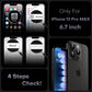 TOCOL for iPhone 13 Pro Max Case, Compatible with MagSafe, Matte Black