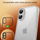 TOCOL Camera Lens Protector for iPhone 16 / iPhone 16 Plus Tempered Glass HD Individual Scratch Resistant Camera Cover Accessories Case Friendly 2 Pack（Clear）