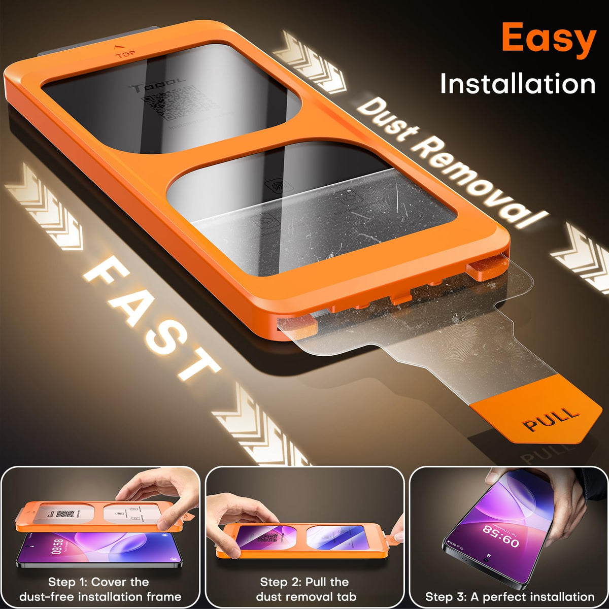TOCOL for Samsung Galaxy S25 FE Screen Protector