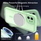 TOCOL for iPhone 12 Case, Compatible with MagSafe, Light Green