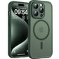 TOCOL for iPhone 15 Pro Case, Compatible with MagSafe, Alpine Green