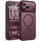 TOCOL for iPhone 18 Pro Max Case Burgundy, Compatible with MagSafe