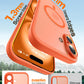 TOCOL for iPhone 16 Case, Compatible with MagSafe, Orange
