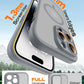 TOCOL for iPhone 14 Pro Case, Compatible with MagSafe, Gray