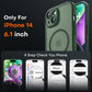 TOCOL for iPhone 14 Case, Compatible with MagSafe, Alpine Green
