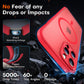 TOCOL for iPhone 12 Pro Max Case, Compatible with MagSafe, Red