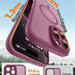 TOCOL for iPhone 16 Pro Max Case, Compatible with MagSafe, Plum